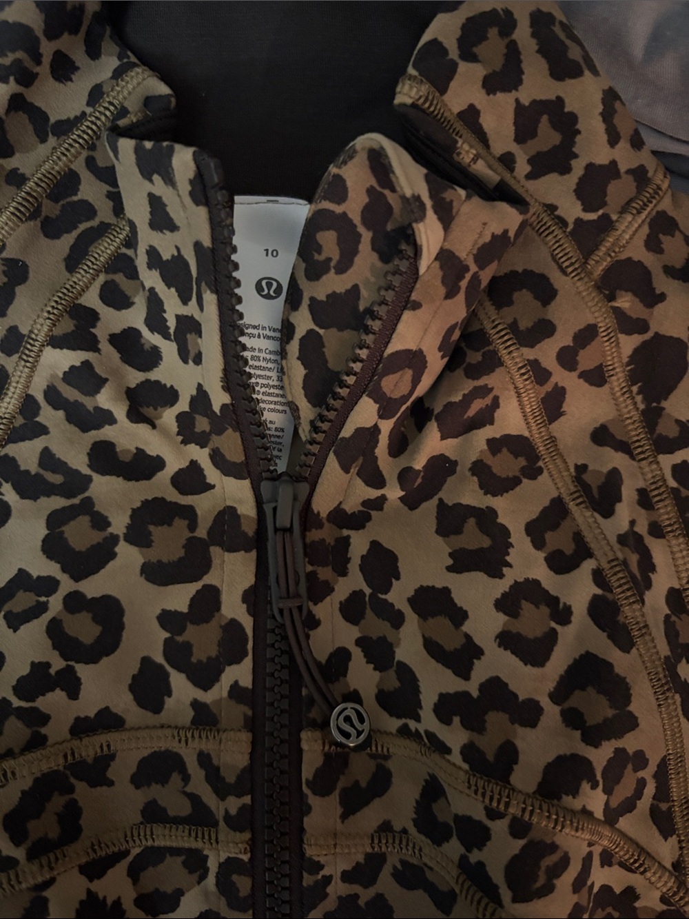 Lululemon define jacket leopard - Picture 3 of 3